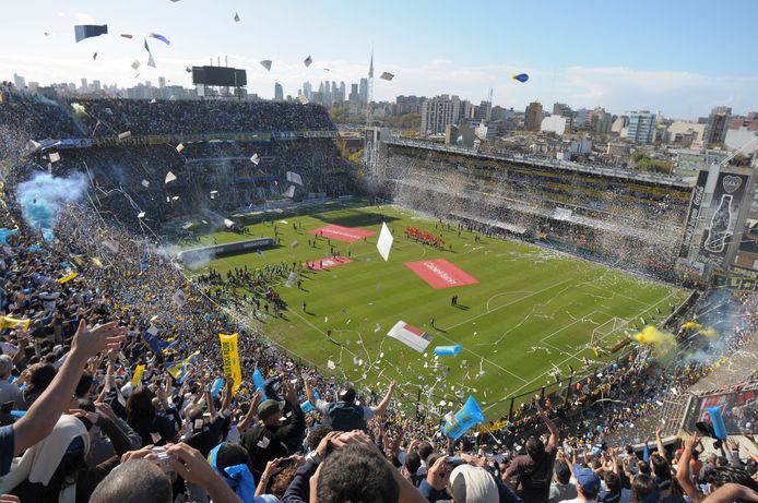 La Bombonera, het iconische stadion van Boca Juniors.