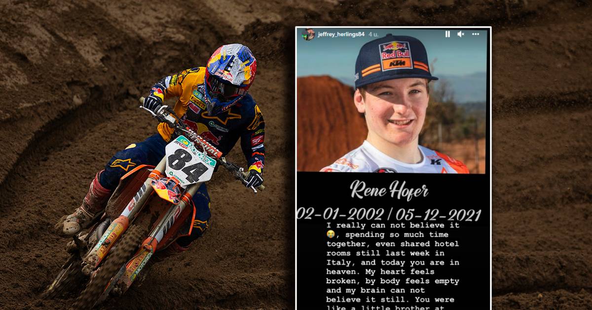 Jeffrey Herlings piange il coinquilino morto nella valanga: ‘Ero come un fratellino’ |  altri sport