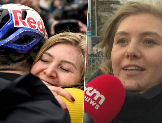 “Deze overwinning zal voor mentale rust zorgen bij Wout”: ook vrouw Sarah De Bie ziet dat Van Aert met extra vertrouwen mag toeleven naar de Ronde