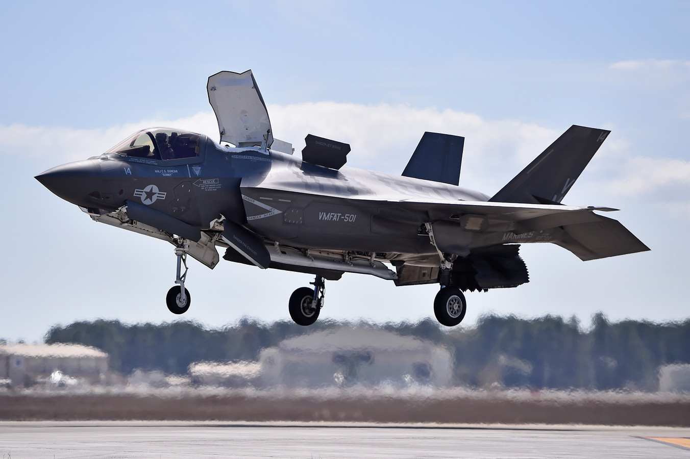 Gecrashte F35 is kwijt hoe vind je een onzichtbare straaljager terug? Foto gelderlander.nl