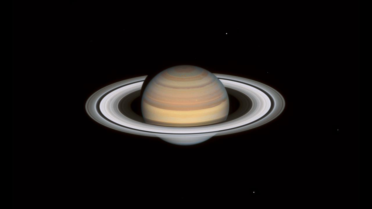 Реальное фото сатурна в телескоп