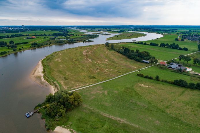 De Zalkerwaard, een stukje nieuwe natuur tussen Zalkerbos, Veerpad en IJssel.