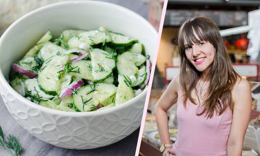 Zó gezond zijn komkommersalades volgens een diëtist