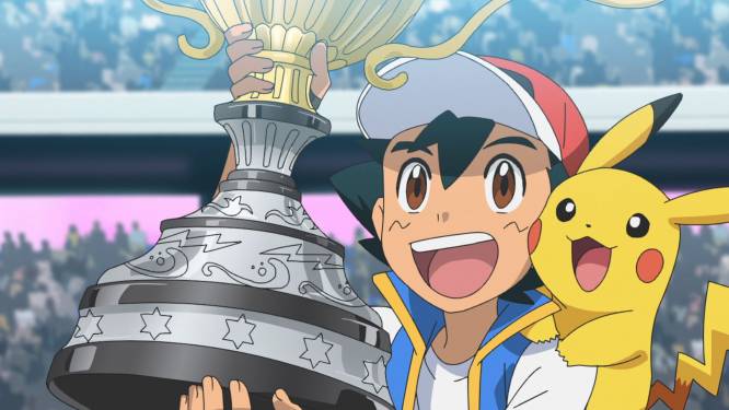 Na 25 jaar gaat Ash Ketchum uit Pokémon met pensioen: ‘Kippenvel toen hij kampioen werd’