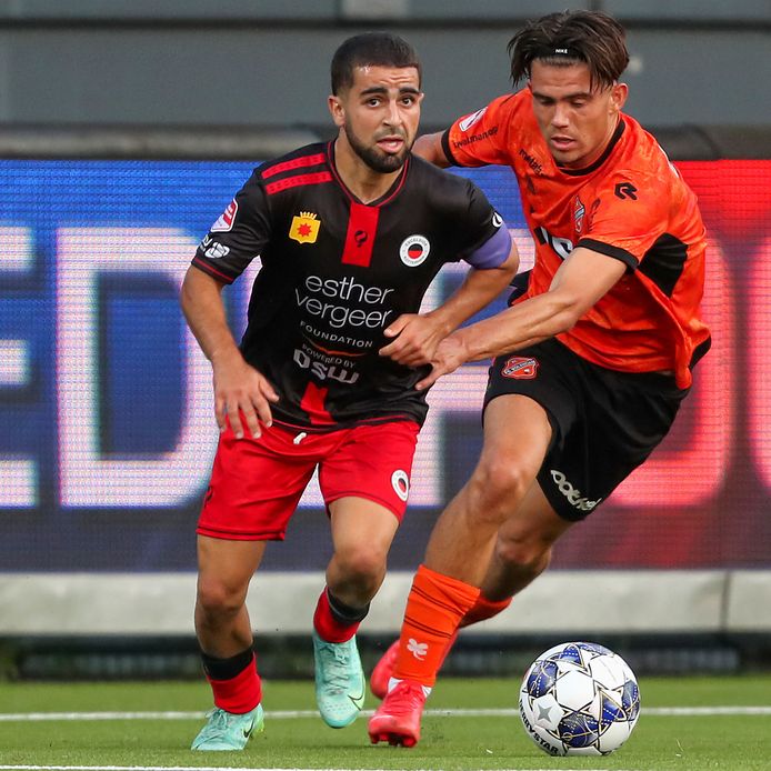 Maraoun Azarkan van Excelsior stal de show tegen FC Volendam met onder meer een assist.