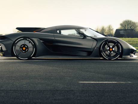 Deze nieuwe auto haalt een topsnelheid van 531 km/u
