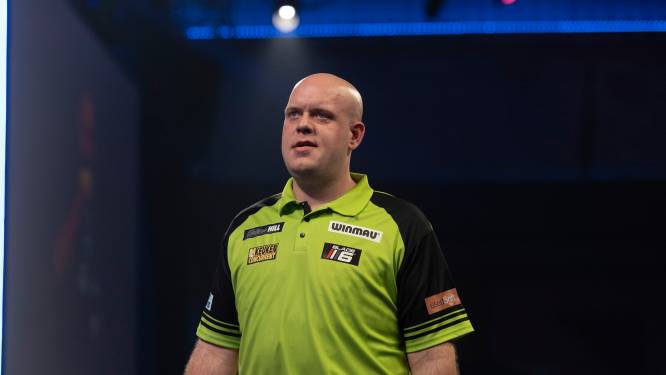 Michael van Gerwen in kwartfinale Masters onderuit: ‘Kan alleen mezelf de schuld geven’