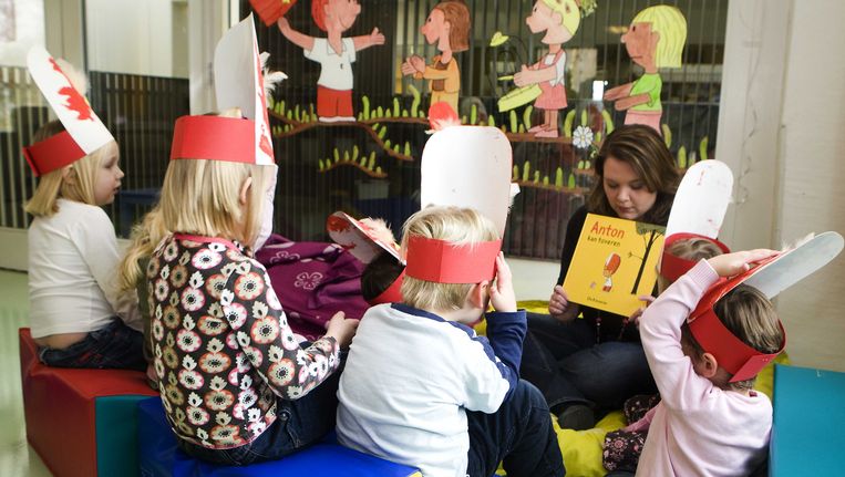 Ooit had Estro zeshonderd crèches, met dank aan de genereuze fiscus. Maar voor het bankroet hebben de aandeelhouders al een slimme uitweg bedacht. Beeld anp