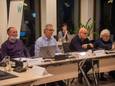 De leden van de Open Vld-fractie op de gemeenteraad: Johan D'Hauwe, Paul Lauwers, Peter De Backer en Rene Van Der Haeghen.