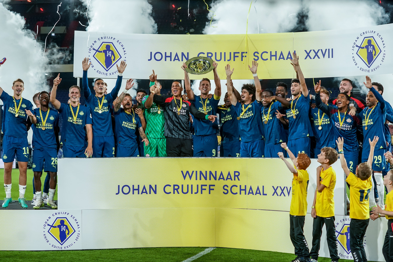 Lang offre au PSV une nouvelle Supercoupe des PaysBas et un moment