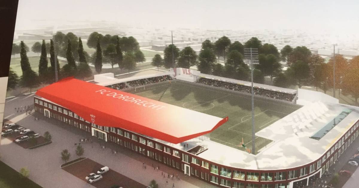 Plannen voor een vernieuwd stadion voor FC Dordrecht | Dordrecht | AD.nl