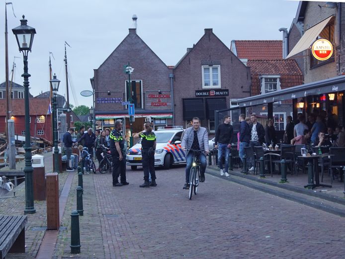 Eerdere onrust in het centrum van Bunschoten
