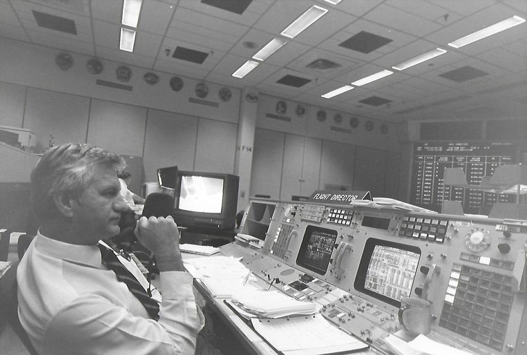 William D.Reeves rond de tijd van de Apollo 13-missie. Beeld 