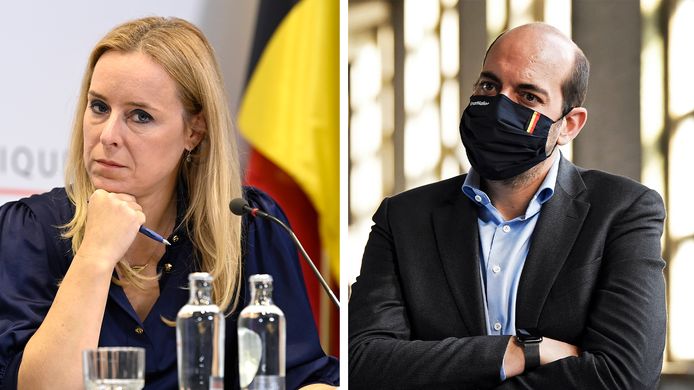 Eva De Bleeker et Mathieu Michel
