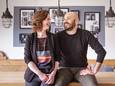 Jolene en Luis Muñoz. ,,Hij is de optimist, ik de controlefreak.”