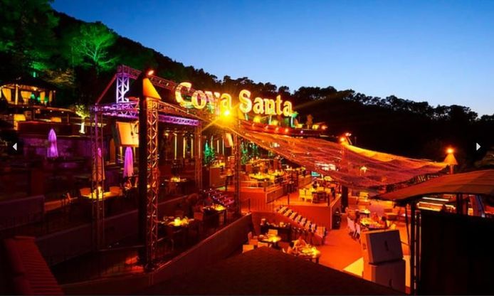 Cova Santa, de club in Sant Josep waar Karazor met zijn vriend in de nacht van woensdag op donderdag was uitgegaan.