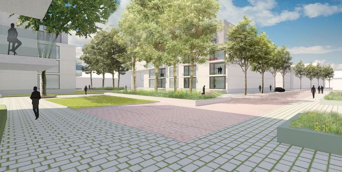 Het meest actuele plan voor de Oosterhoutse binnenstad: de herinrichting van Arendshof 2 en Arendsplein.