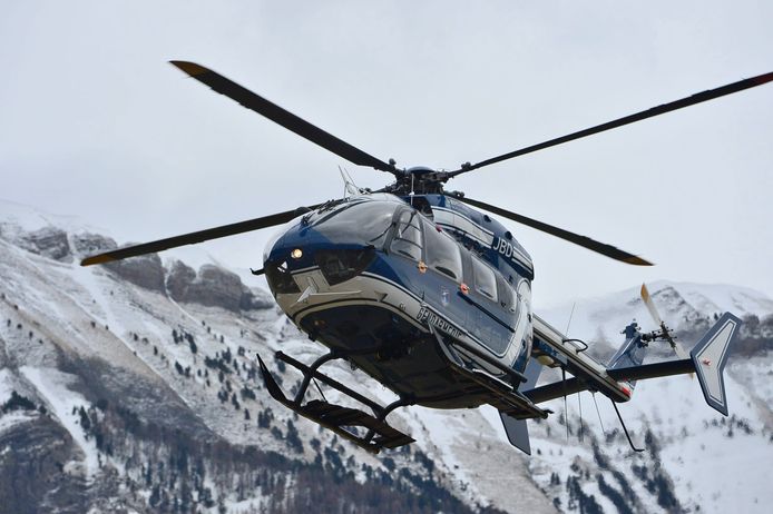 Archiefbeeld ter illustratie. Een reddingshelikopter van de Franse gendarmerie.