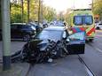 Bij een eenzijdig ongeval op De Werf in Den Haag is maandagavond 22 april een automobilist gewond geraakt.