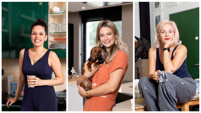 Sheryl Lynn Baas, Leonie Hesselink en Angelique Cremers.