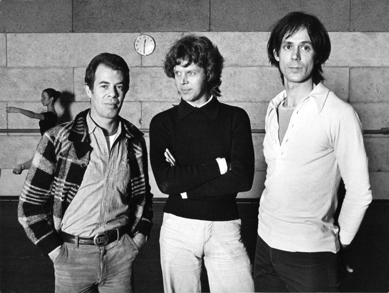 Hans van Manen, Rudi van Dantzig en Toer van Schayk, Het Nationale Ballet. Beeld Jorge Fatauros