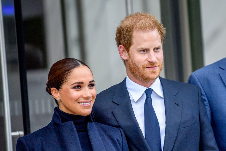 Harry en Meghan per e-mail uitgenodigd voor kroning van Charles 
 Beeld Getty Images