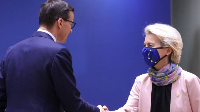 Knallende ruzie Polen en Europa duurt voort: 36 miljard euro steun blijft voorlopig op de plank