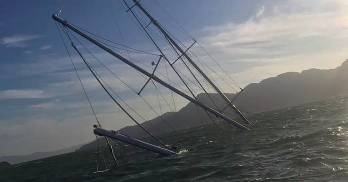 L'ancien yacht de Bernard Tapie a coulé au large de la ...