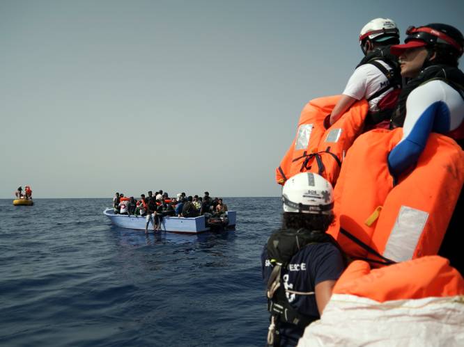 Ocean Viking neemt opnieuw vluchtelingen aan boord voor de Libische kust
