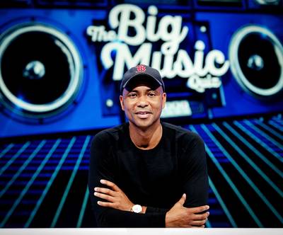 Humberto quizmaster van nieuwe spelshow The Big Music Quiz