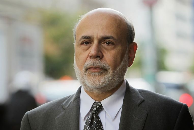 Voormalig Fed-president Ben Bernanke. Beeld anp