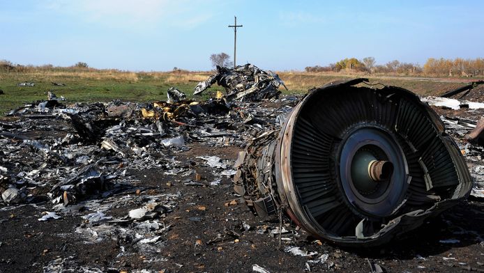 De ravage na de ramp met vlucht MH17.