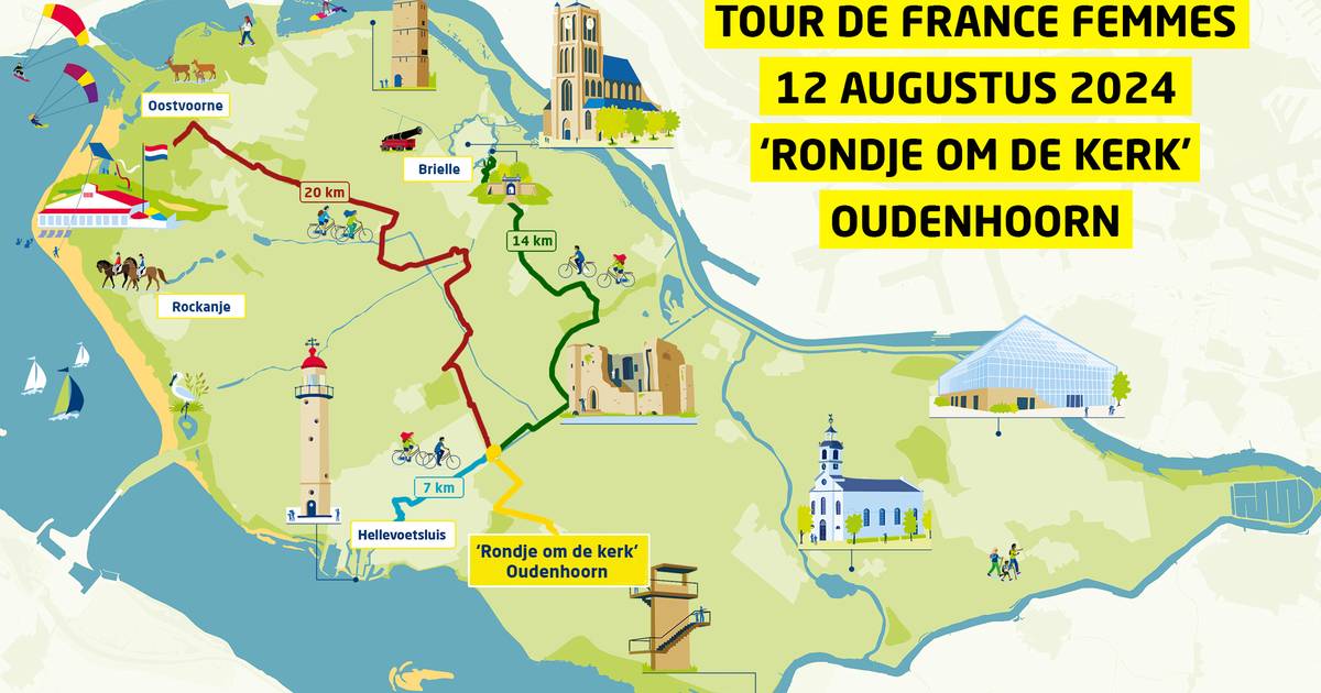 Oudenhoorn maakt van doorkomst Tour de France Femmes een feestje