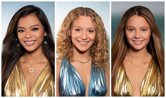 Drie finalistes van Miss België 2021