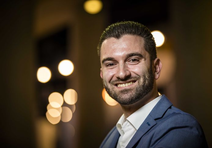 Stephan van Baarle, lijsttrekker voor Denk in Rotterdam.