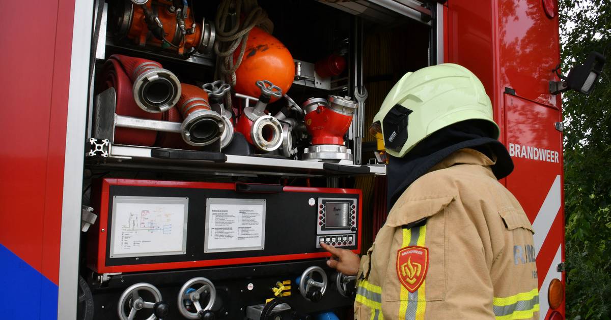Containerbrand op Butaanweg in Vondelingenplaat Rotterdam