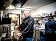 Wim Arends, chef-kok en eigenaar van Grand Café D' n Optie.