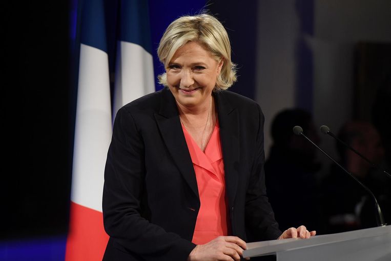 Marine Le Pen. Beeld afp