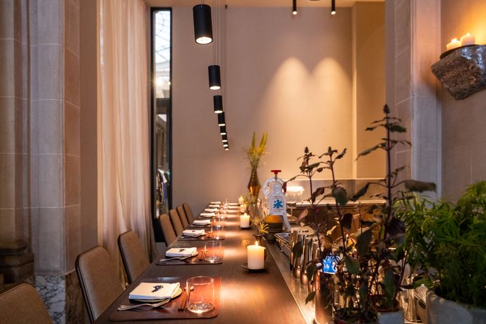 Het nieuwe restaurant Blueness van Sergio Herman in Antwerpen.