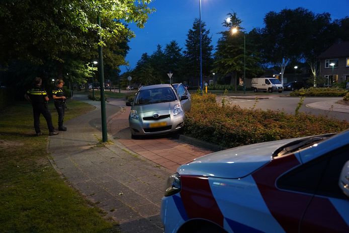 Automobilist verliest macht over het stuur in Dongen.