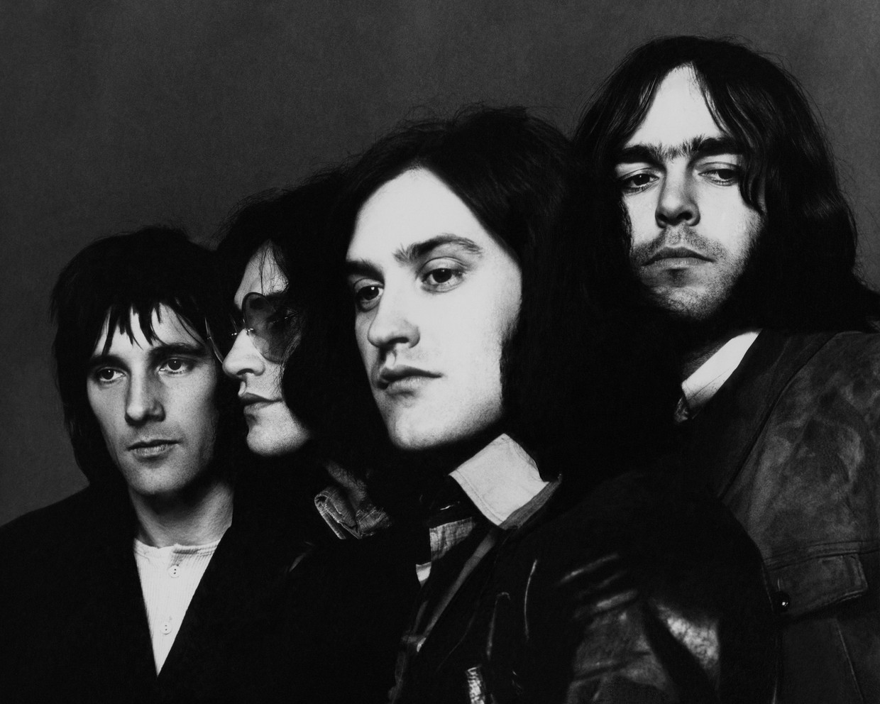 The Kinks in 1970, met de broers Ray en Dave Davies in het midden. Beeld Conde Nast Collection Editorial