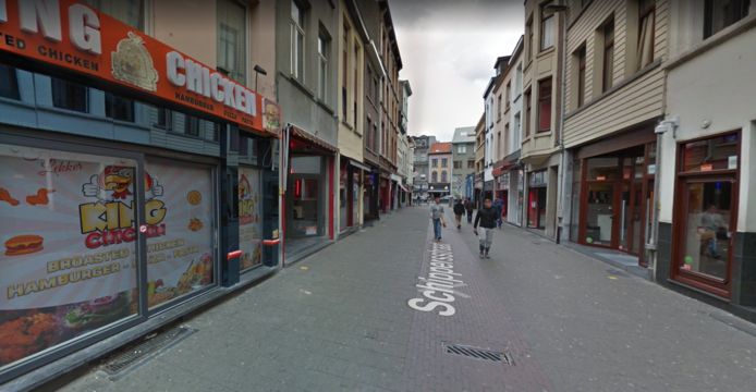 De Schippersstraat in Antwerpen.