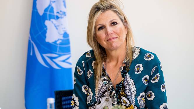Alleen al het collier om Máxima's hals is meer dan 1 miljoen euro waard
