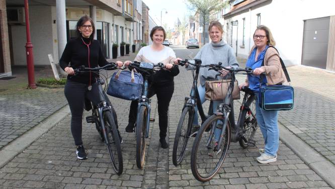 Thuisverpleegsters doen zondag hun ‘ronde’ met de fiets: “Gezond, goedkoop en goed voor de lijn”