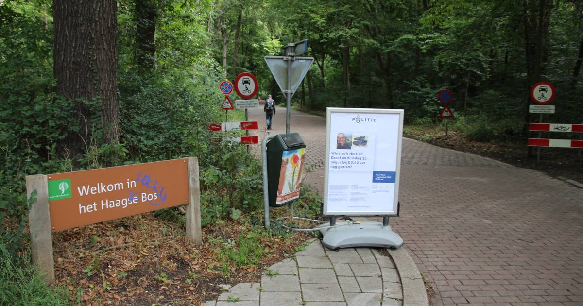 Dit zijn de laatst bekende beelden van Niek de Graaf (56): Vermist na hardlopen in het Haagse Bos