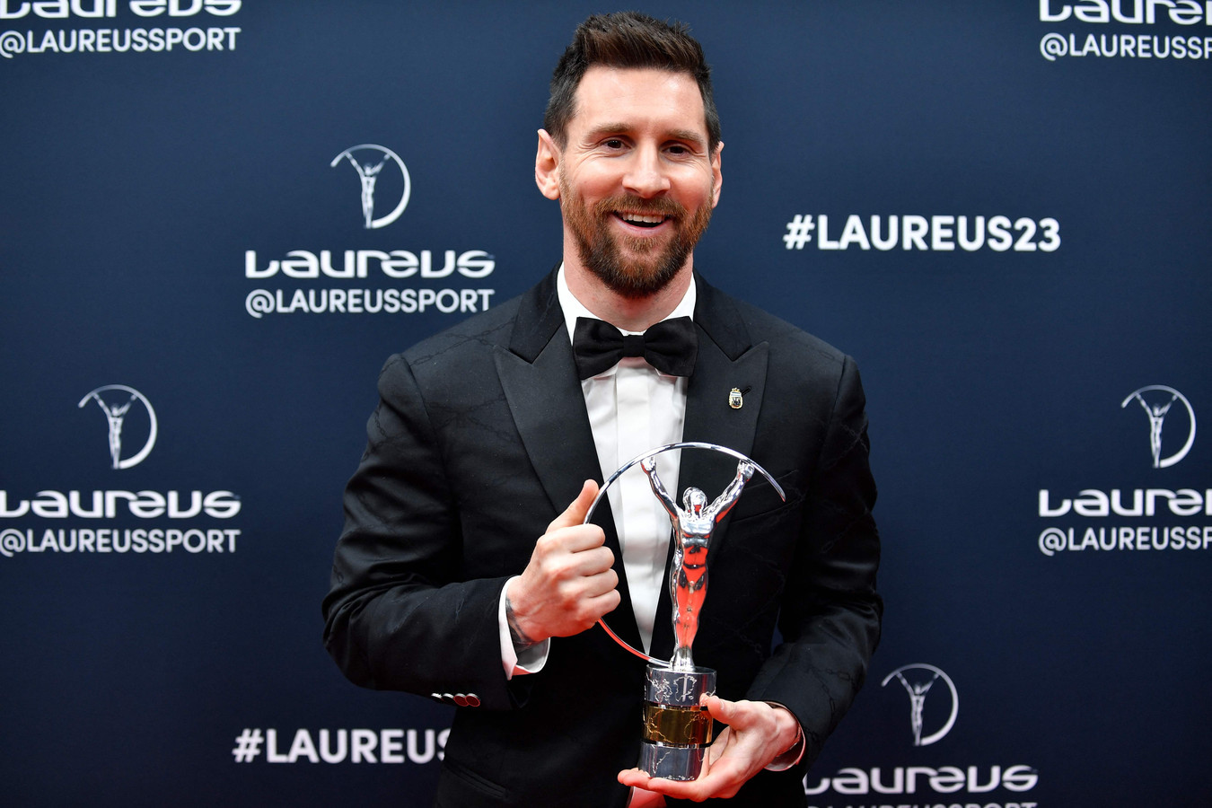 Lionel Messi troeft Max Verstappen als sportman van het jaar en spreekt