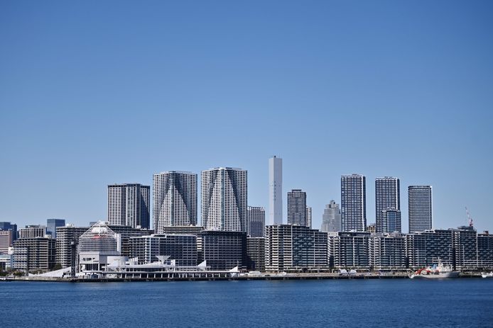 Het olympisch dorp in Tokio