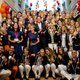 Olympiërs betreden Ridderzaal