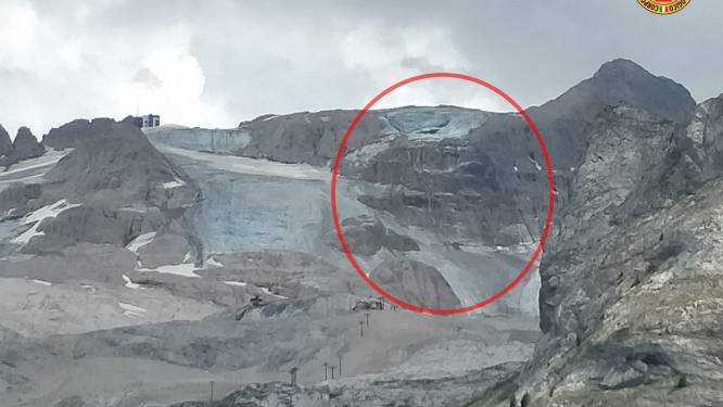 Zes doden nadat gletsjer afbreekt in Italiaanse Alpen