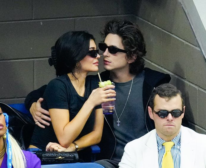 Kylie Jenner and Timothée Chalamet